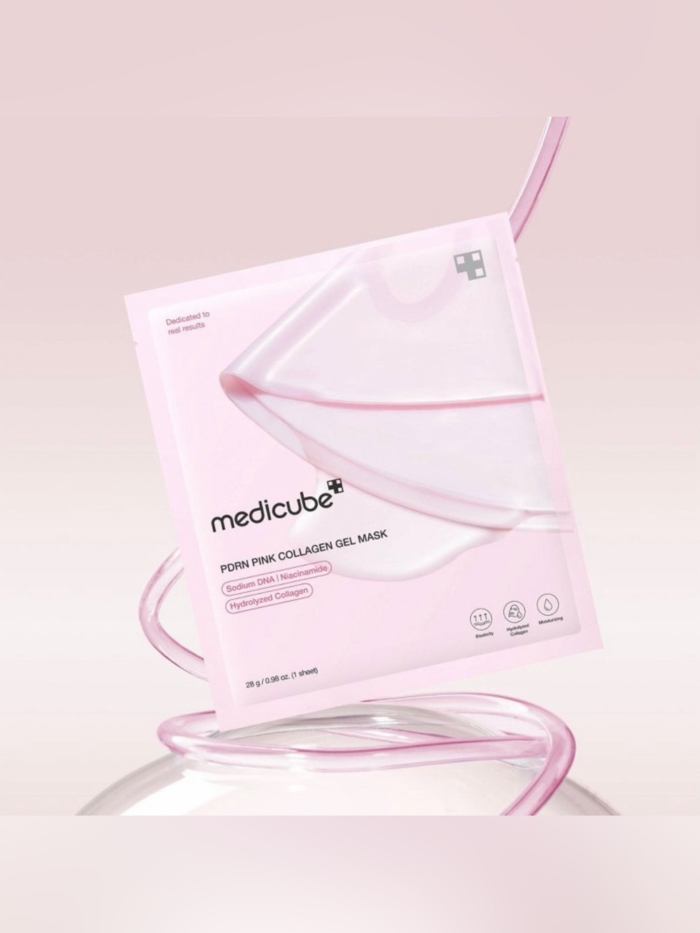 Medicube Pink PDRN Collagen Gel Sheet Mask (x2)